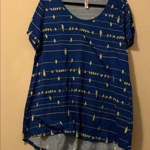 Lularoe 3XL Classic Tee Birds